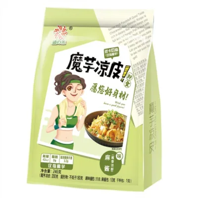 Konjac Cold Noodles, sesame paste