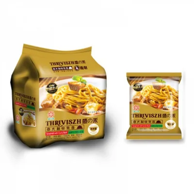 Curry Beef Pasta, bag